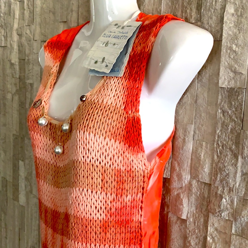 Elisa Cavaletti knit sleeveless tunic/dress🟢